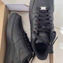 Black Air Force 1s