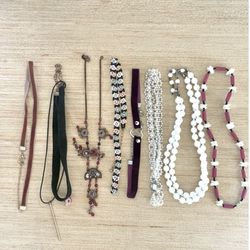 Choker Necklace Bundle Of 8