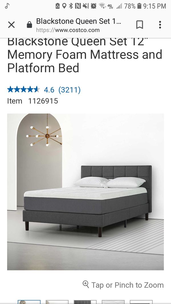 Blackstone Queen Foam Mattress And Bed Frame For In Broomfield Blackstone Queen Foam Mattress And Bed Frame
