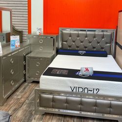 Summer sale event. Beautiful Jasmine bedroom set now $699. Easy finance option. Same day delivery.