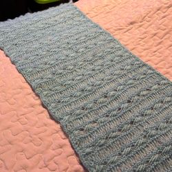 HAND KNITTED SHAWL