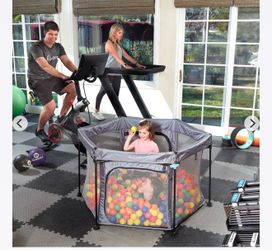 53" PlayPod Portable Playpen for Babies and Toddlers