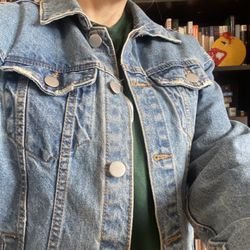 Cute Denim Jacket - Perfect Condition - Oversized Size Small