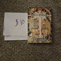 Death Note Volume 10 Tsugumi Ohba Manga English Shonen Jump Advanced 2003