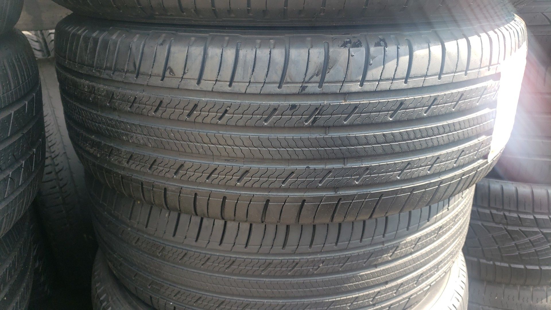 Beautiful set of tires with size 235/55/20