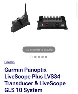 Garmin Panoptix livescope plus gls 10