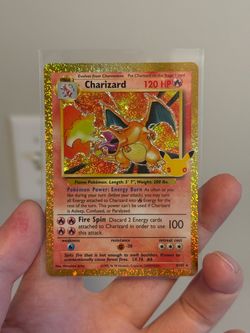 Charizard 4/102 Holo - Celebrations Classic Collection Stage 2 120 HP English