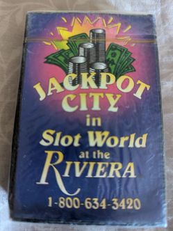 Slot World at the Riviera Playing Cards
