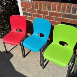 Life Time 3 Chairs Red/Blue/Green