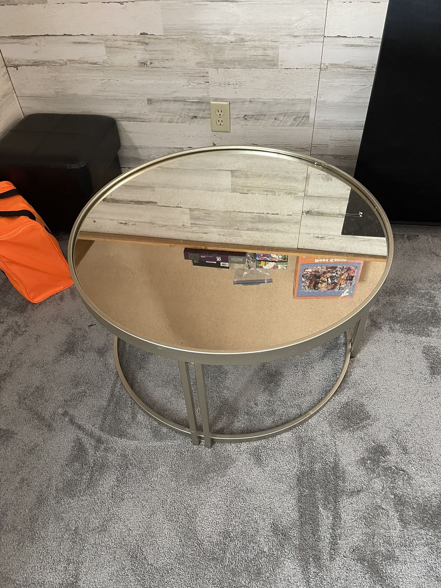 Glass Coffee And 3 End Tables $200