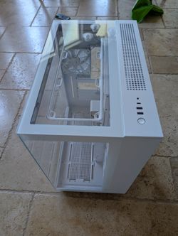 NZXT H9 Elite White - Like New, Complete w/ RGB Fans & Controller
