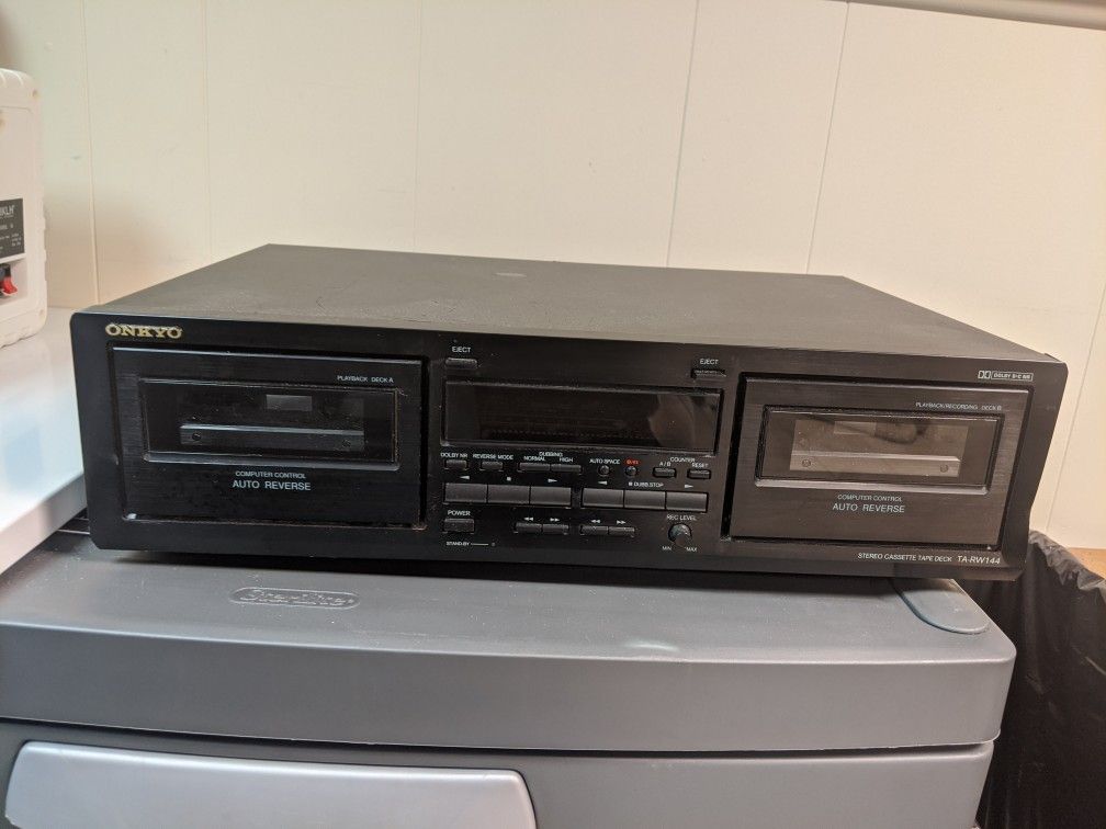 Stereo Cassette Tape Deck