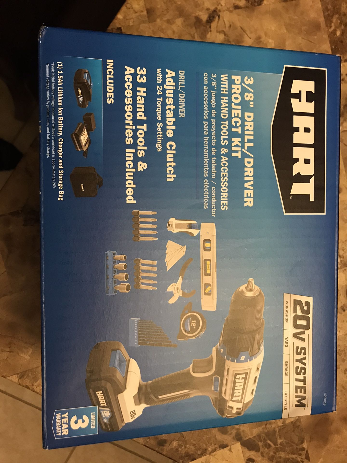 20v hart Drill Driver