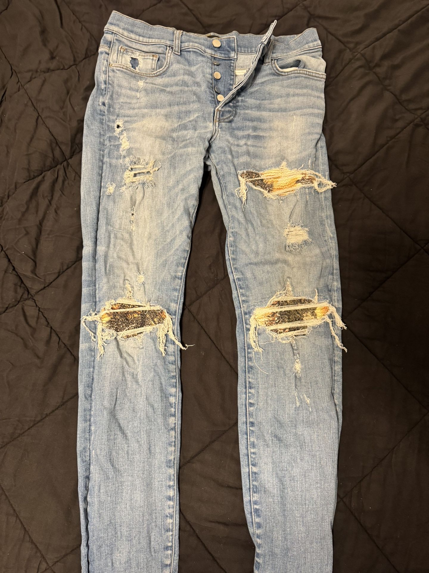 Amiri Jeans and Amiri Shirt sz(M) sz(33)