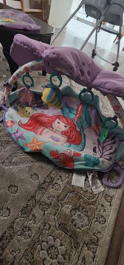 Little Mermaid Tummy Time Mat