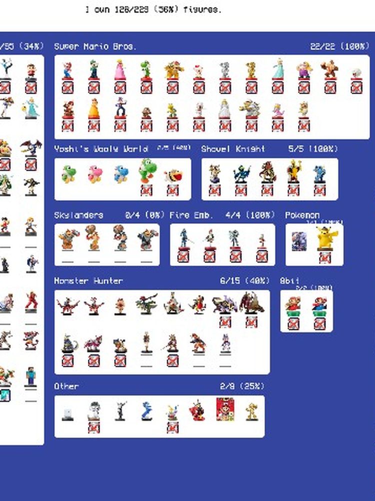 Nintendo - Amiibo Collection