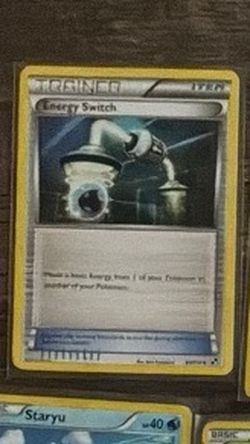 Energy Switch Pokemon Trainer Card