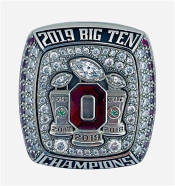Ohio State Buckeyes 2019 Big Ten championship ring