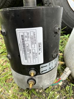 Golf Cart, Electric Motor Very Heavy, Unknown Condition