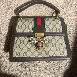 Gucci Beige And Brown Mini bag W/ Strap