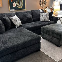 OM• $38 Initial • Brand New// 35504 📐2 Piece Couch Brand New Sectional 