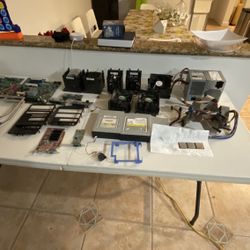 Lot Fans Cpus Motherboards Everything