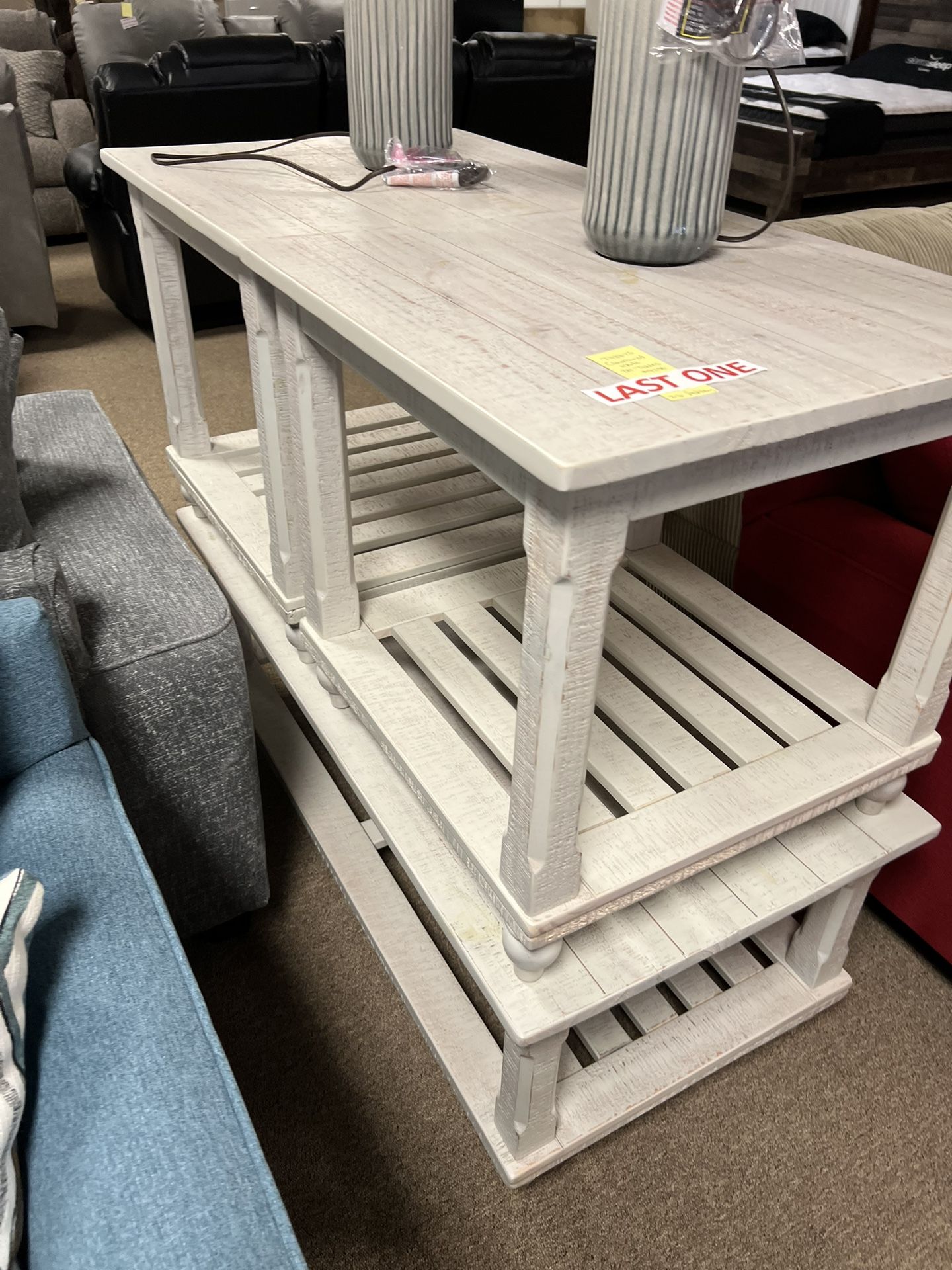 Three Piece Living Room Table Set