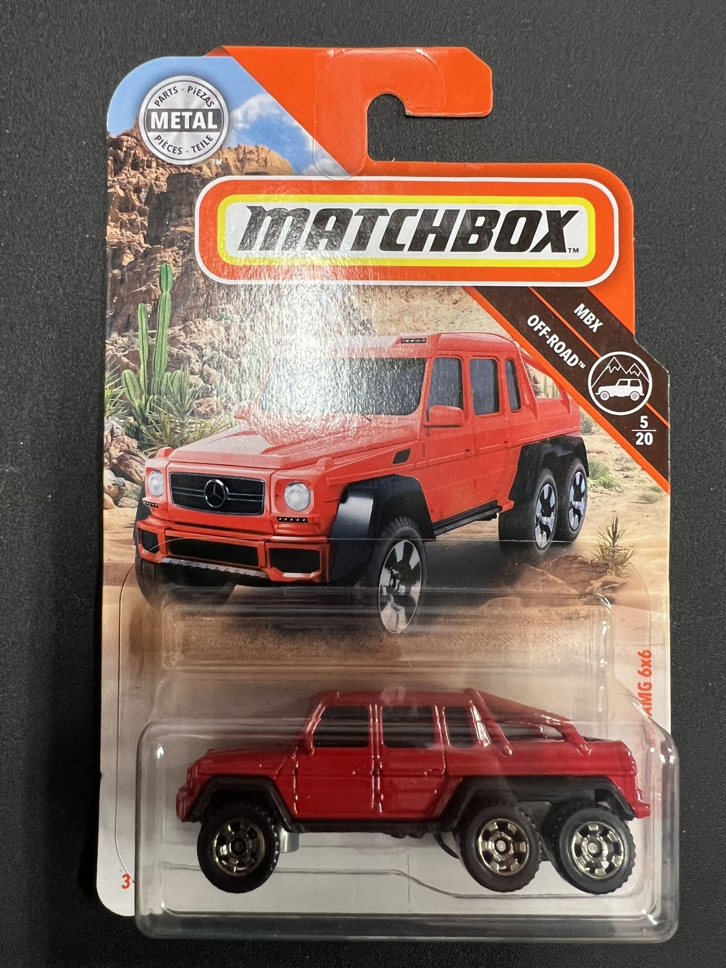 Matchbox Mercedes G63 AMG 6x6(pair)