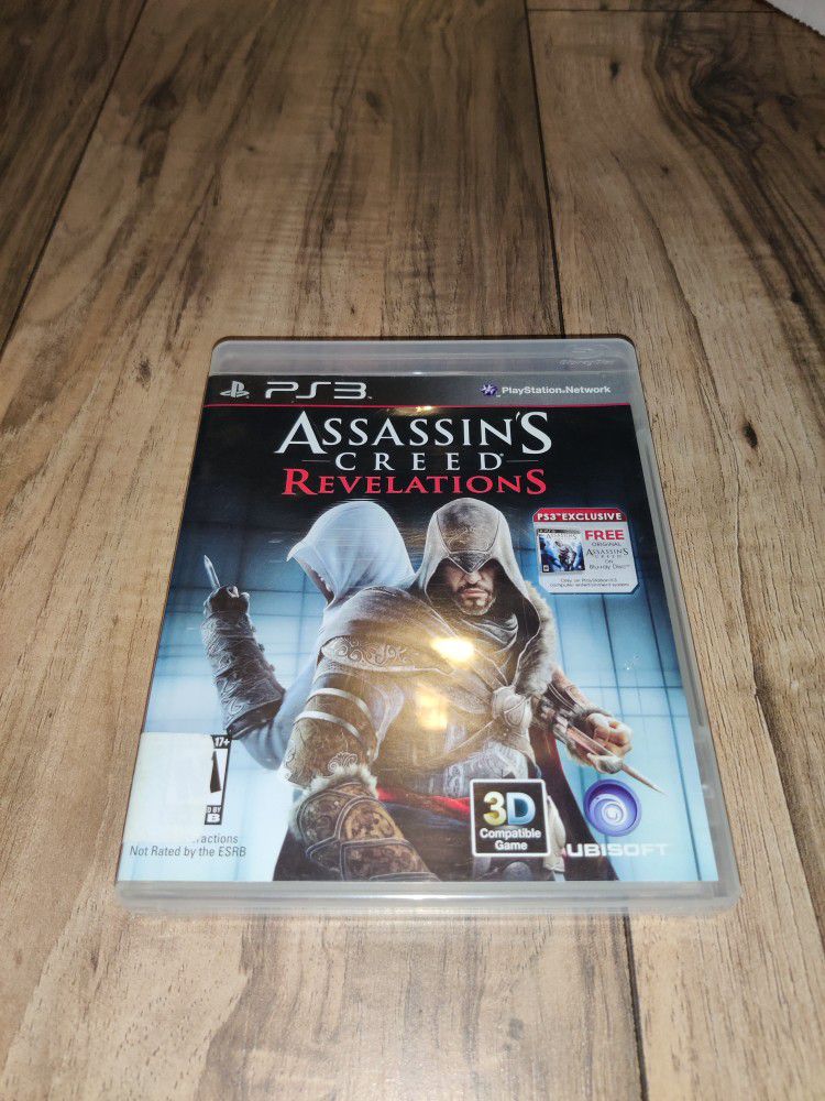 Assassin's Creed Revelations - Sony PlayStation 3 PS3. No Manual