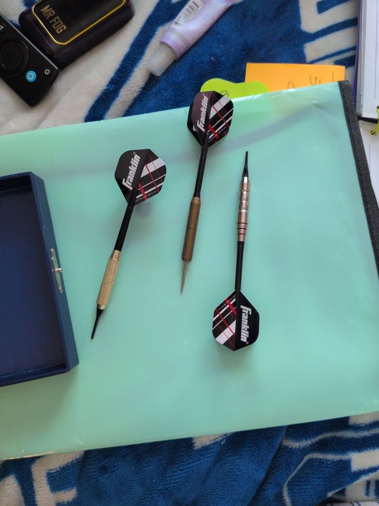 Three Brand New Franklin Darts