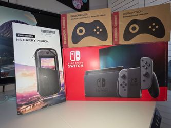 Nintendo Switch Bundle — Barely Used — $225