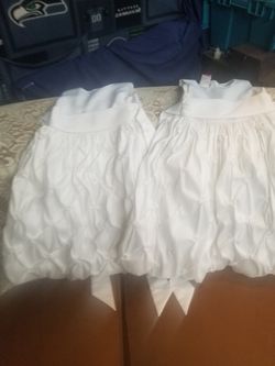 Matching flower girl dresses