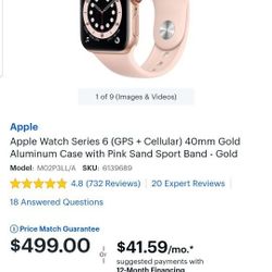 Apple Watch 6 - New (Not Refurbished)