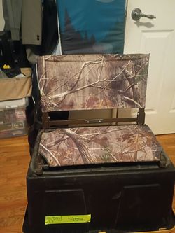 Camo Folding Stadium Seat
