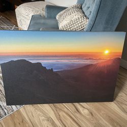 Sunrise On Canvas 