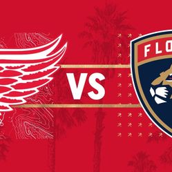 FLORIDA PANTHERS VS DETROIT RED WINGS