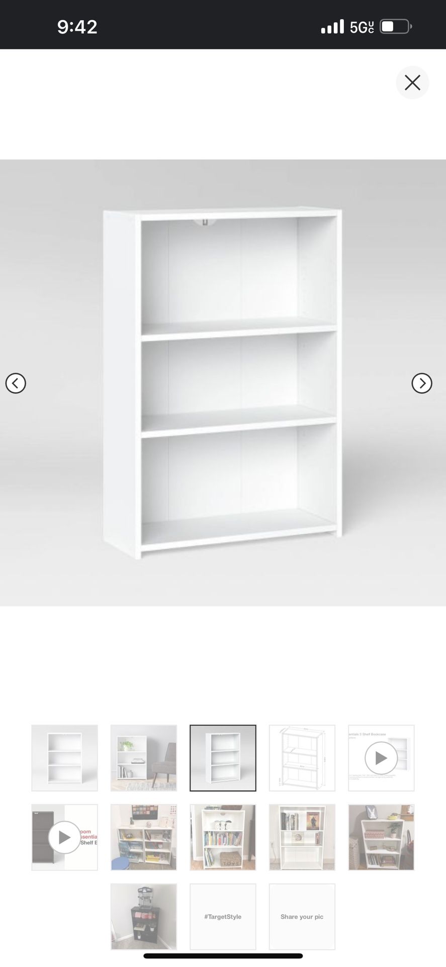 Target 3 Shelf Bookcase for Sale in Bothell, WA OfferUp