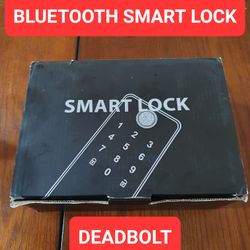 Keyless Entry Deadbolt Smart Lock Bluetooth - NEW