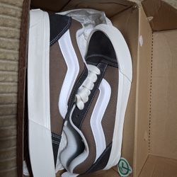 Vans Knu Skool Color Blocking Brown Shoes