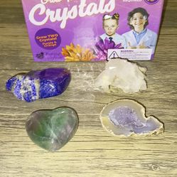 Crystal Kit With Stone,Quartz, Geode.