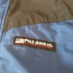 Vintage Polo Jeans Company Ski Jacket Size Medium