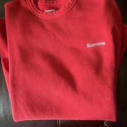 Supreme HQ Waffle Thermal Red