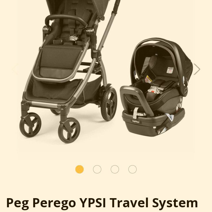Peg Perego  SAFEST Infant Carseat Travel System 