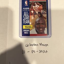 All Star Team ‘91 Michael Jordan