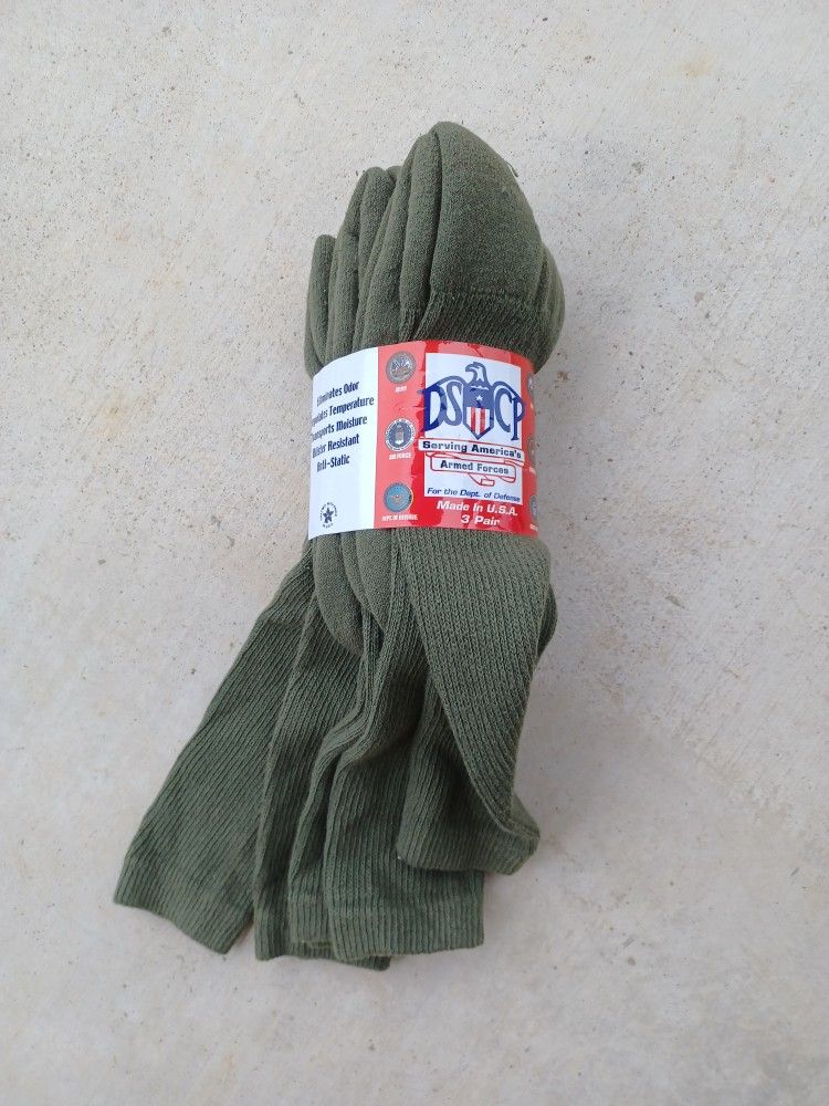 Socks, Army Green Pack