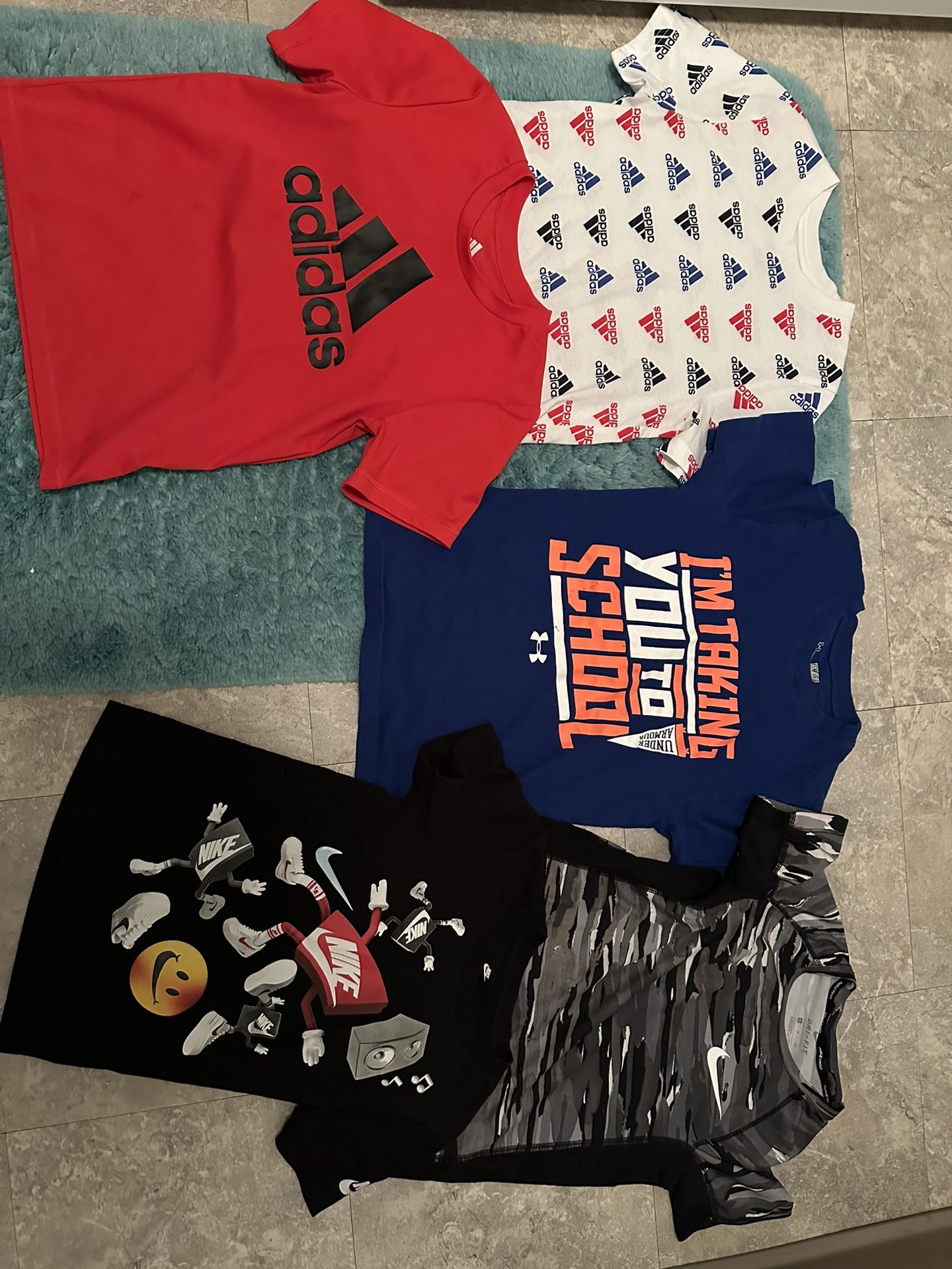 Mixed Season Size 6/7 Small Clothing Lot Pants Shorts Shirts Pajamas Shoes Size 13