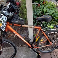 Mountain Bicycle Trek 4300 Alpha, frame size 21.5", Rim 22 1/2", Wheel 25 1/2"