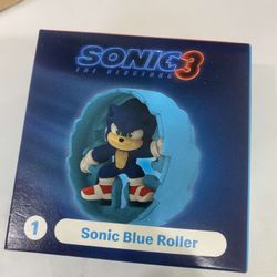 2024 McDONALD'S Blue Ring Sonic 3 The Hedgehog Movie
