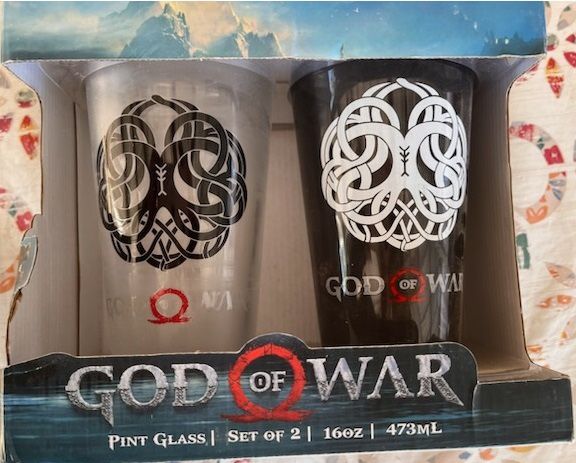 God Of War 16 oz Glasses