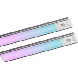 Utilitech Utilitech 10" Color Changing Rechargeable Motion LED Bar Lights BUNDLE NEW (E10)